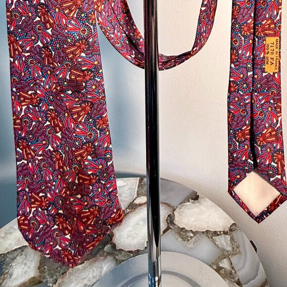 Authentic Vintage Hermes Silk Neck Tie (pick 1) - Picture 11 of 16